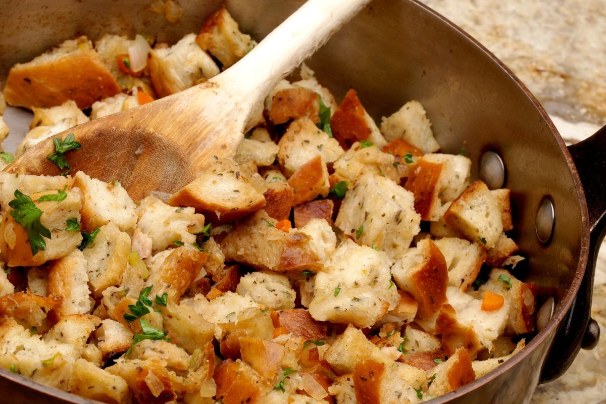 Can French Bread Be Used For Stuffing?